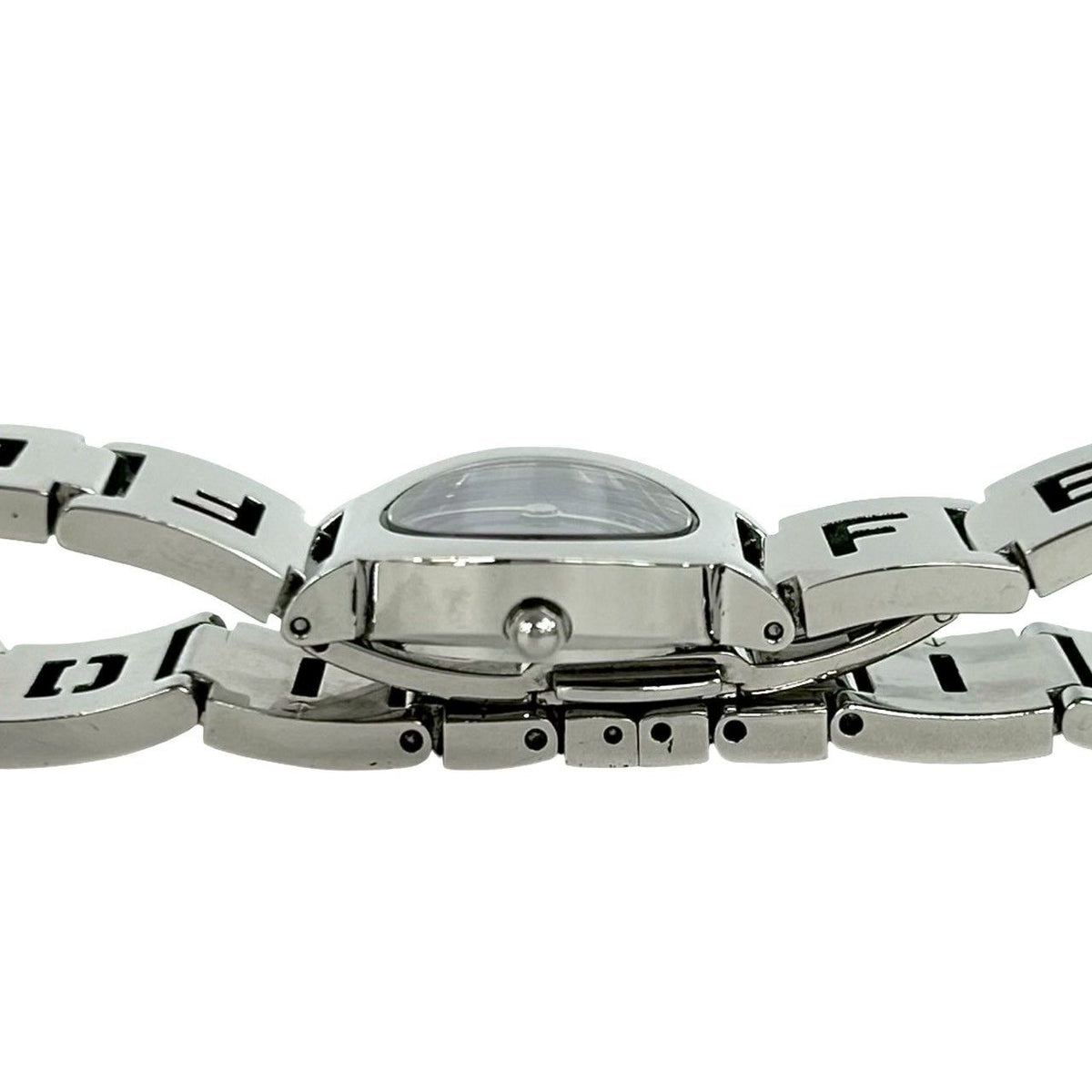 Fendi Products Logo Stainless Steel Quartz Wrist Watch Silver — view 8