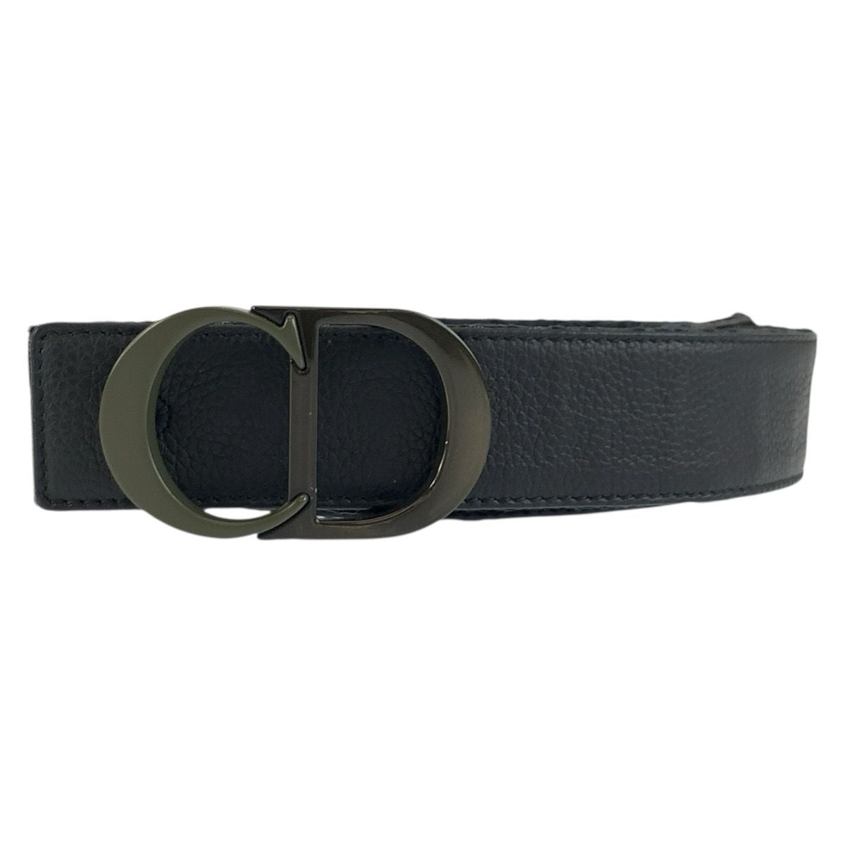 Dior Trotter 93 Navy Canvas Belt Reversible — view 7