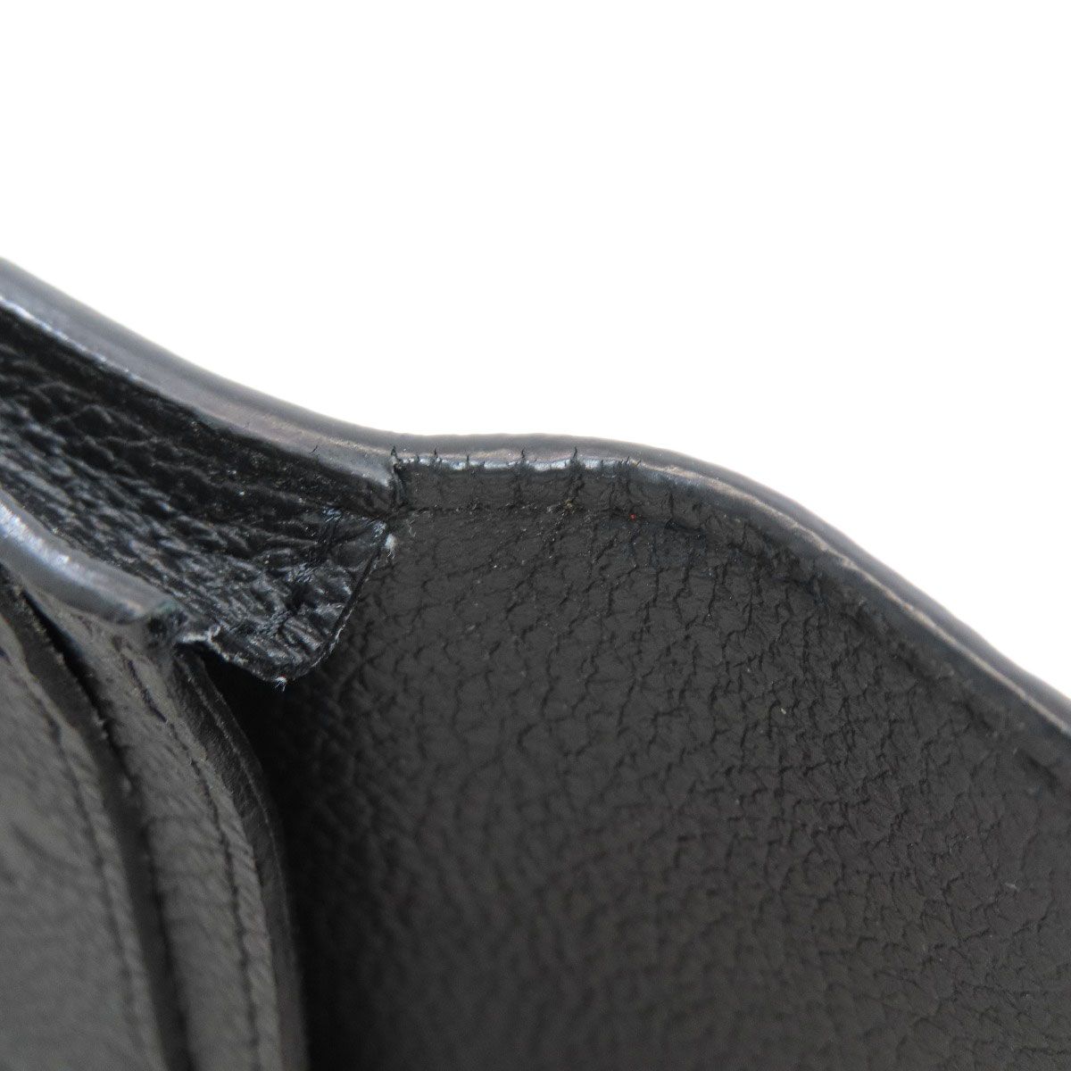 Louis Vuitton Business Card Holder Case Leather — view 9