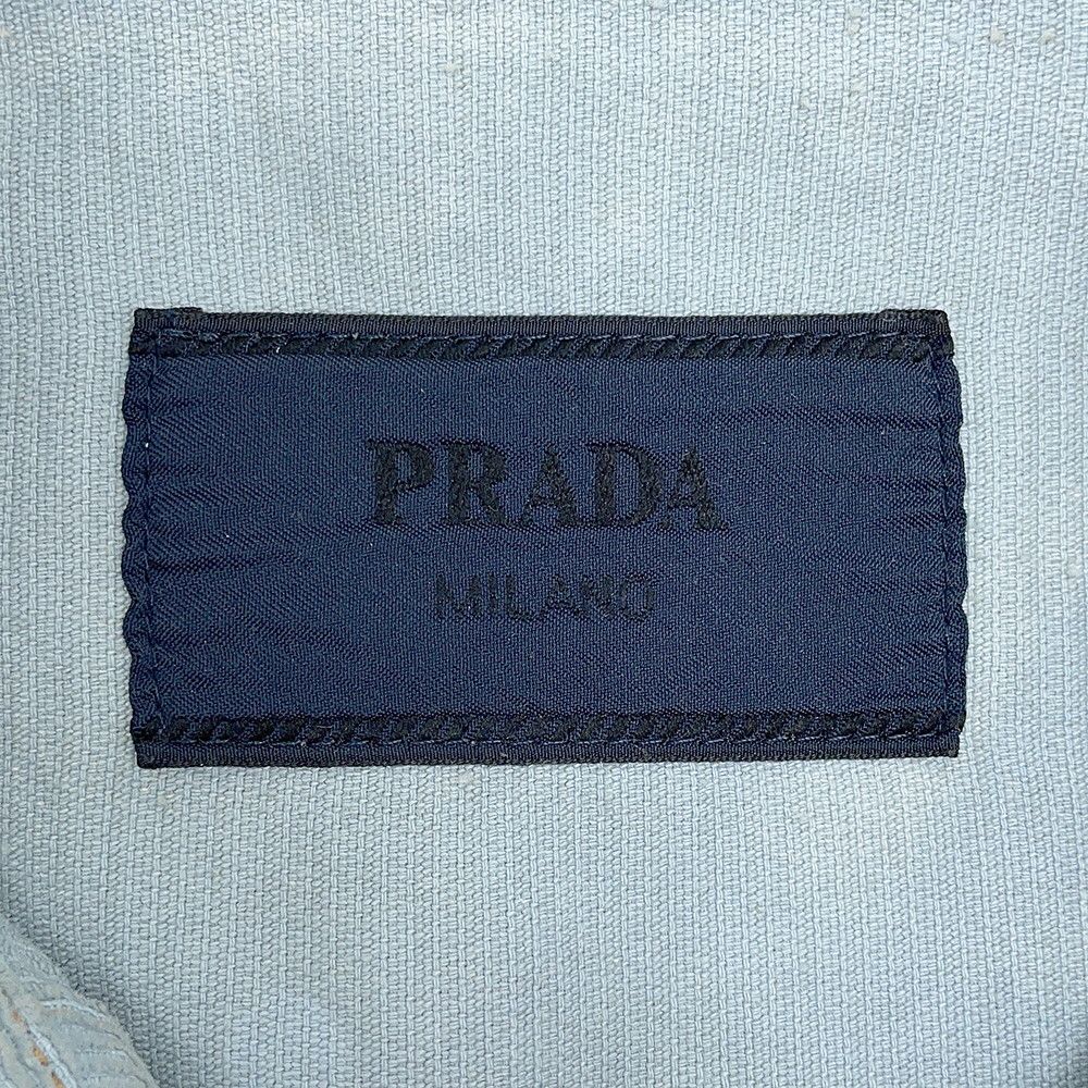 Prada Jacket Corduroy Blue — view 9