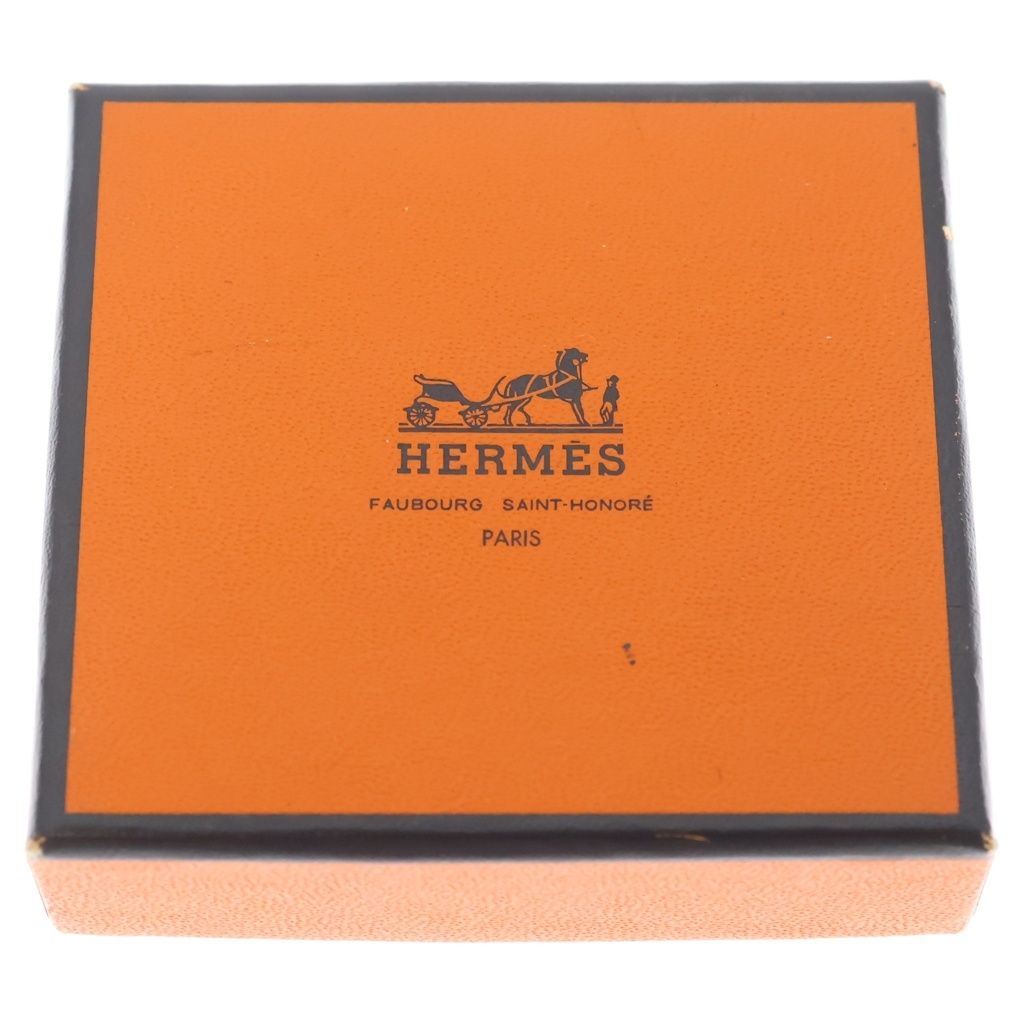 Hermes Leather Chain Glove Holder Black Gold Gloves — view 6
