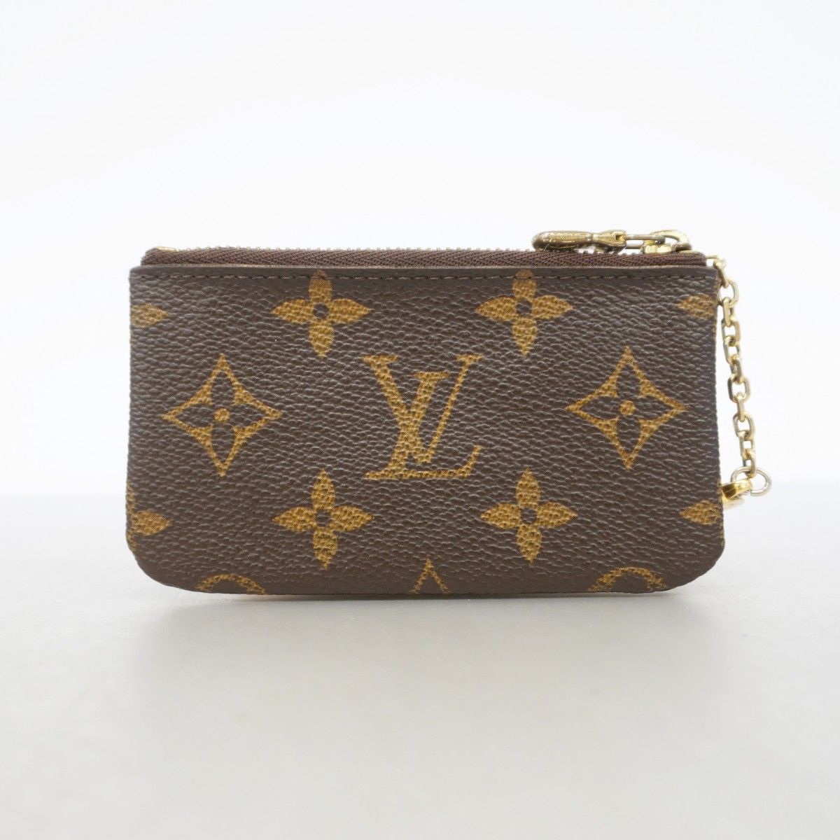 Louis Vuitton Coin Case Monogram Pochette Cles Brown — view 7