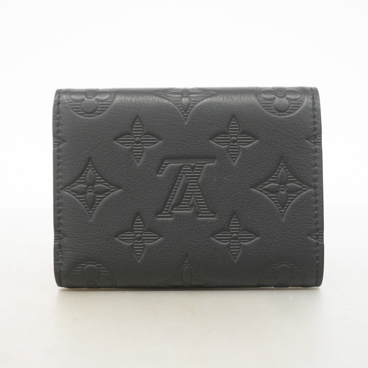 Louis Vuitton Trifold Wallet Monogram Shadow Victor Black — view 7