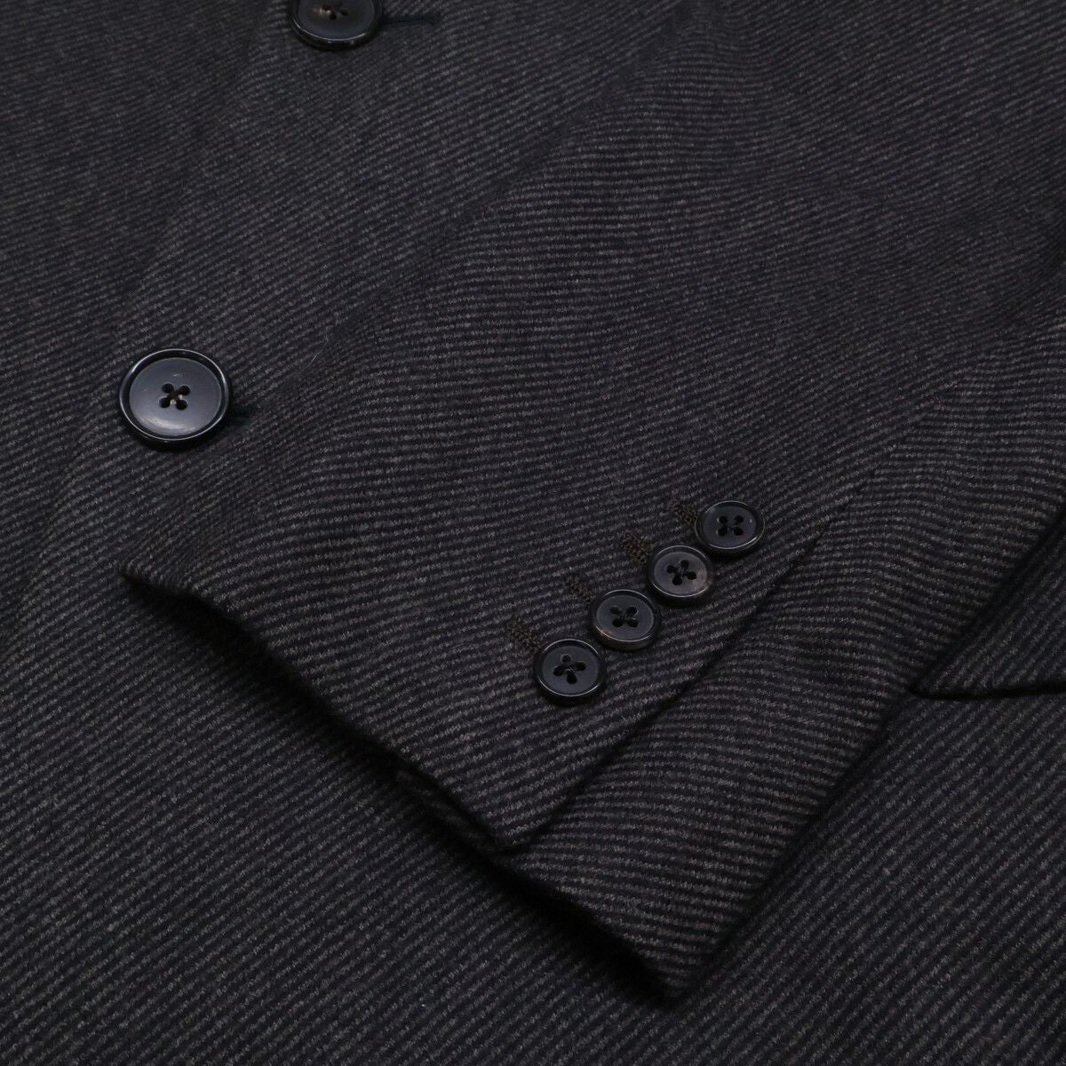 Hermes Wool Cashmere Chesterfield 50 Jacket — view 8