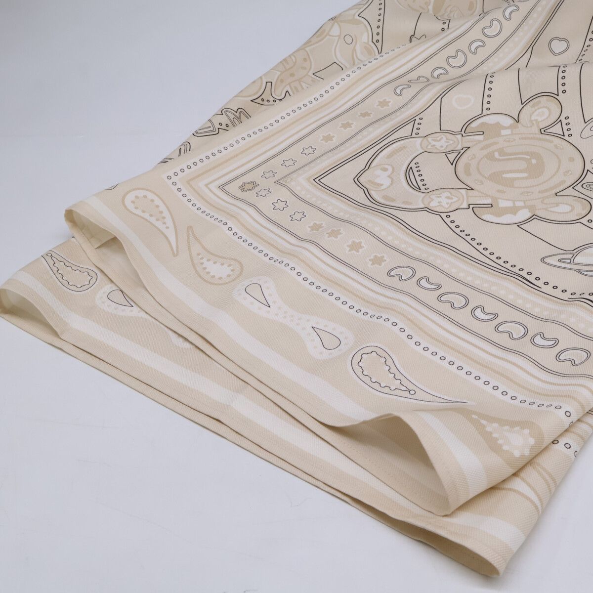 Hermes Candy Libris Bandana Silk Shorts 36 — view 6