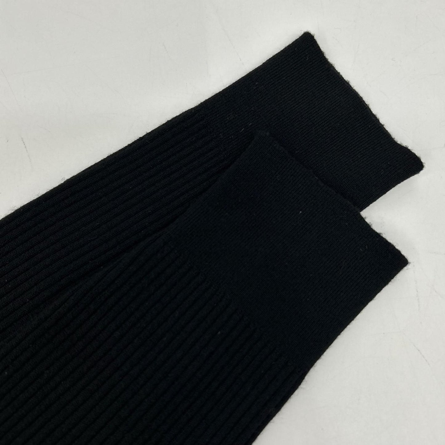 Chanel Logo Line High Neck Rib Knit 34 Sweater — view 9