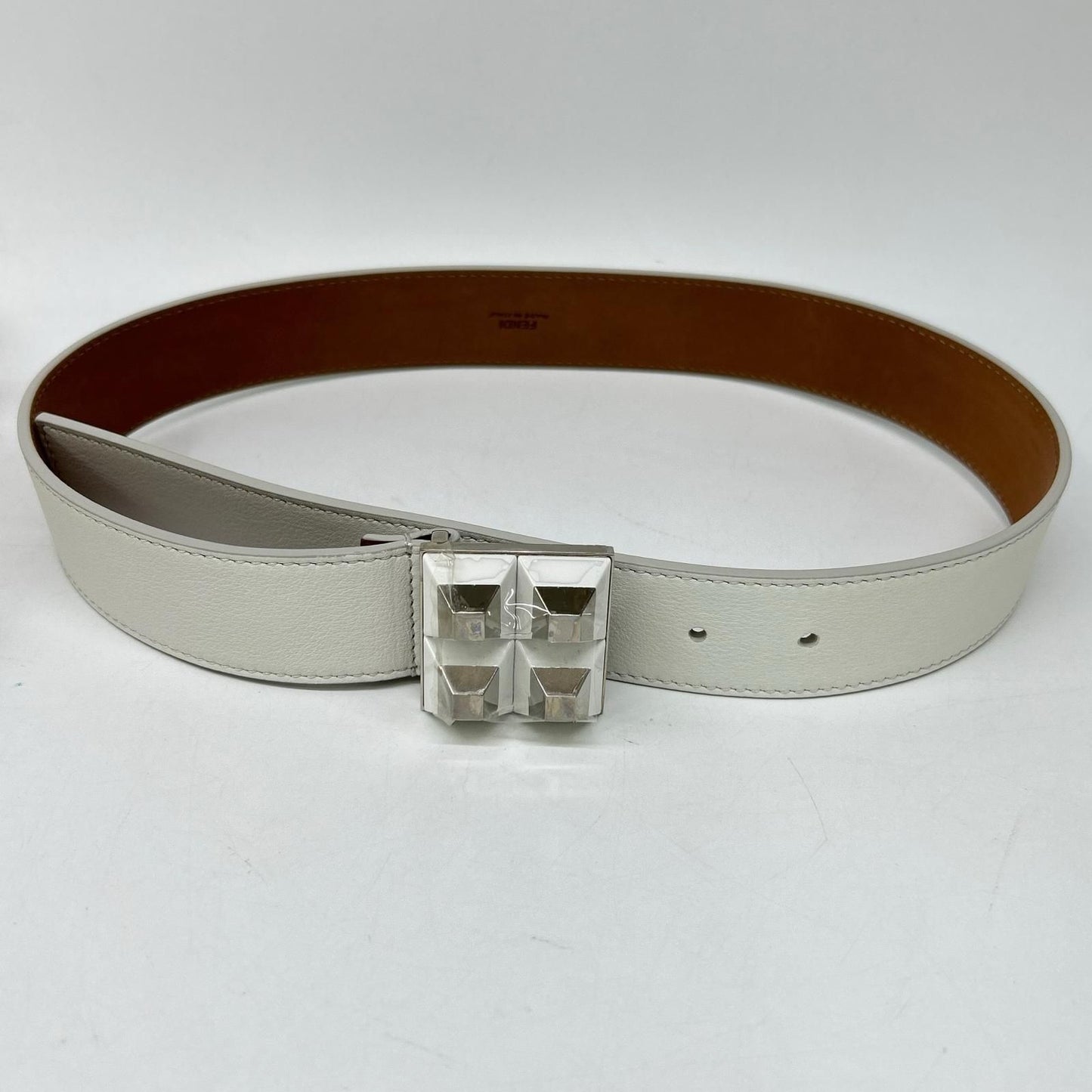 Fendi Waist Belt Front Hook Mink — view 9
