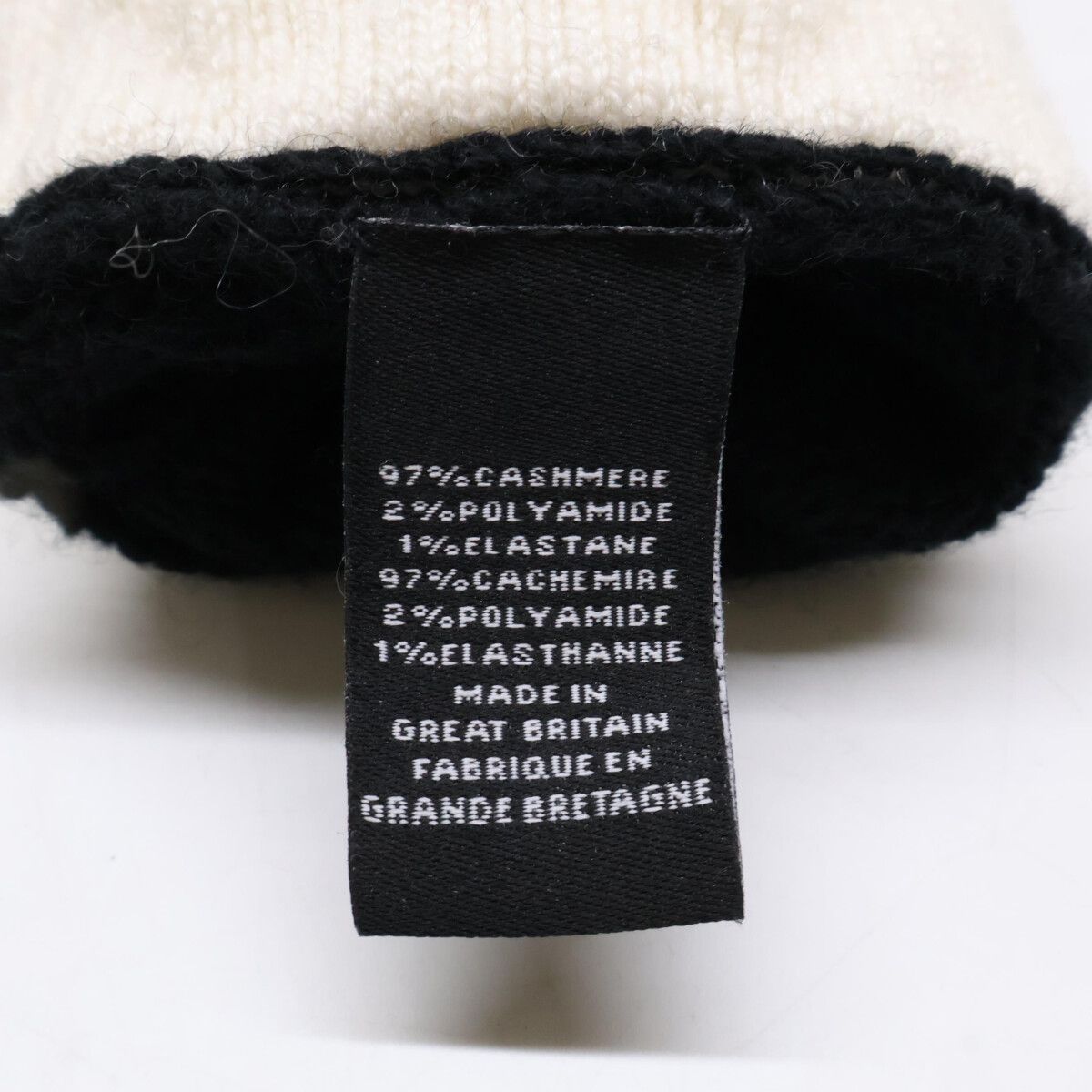 Chanel CC Logo Cashmere Knit Sweater — view 8