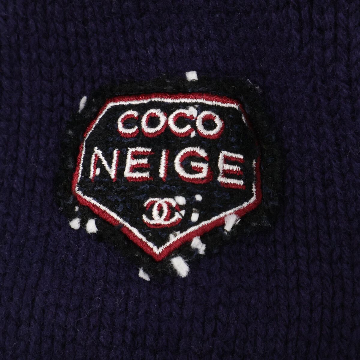 Chanel Coco Neige Wool Knit Cardigan 36 — view 9