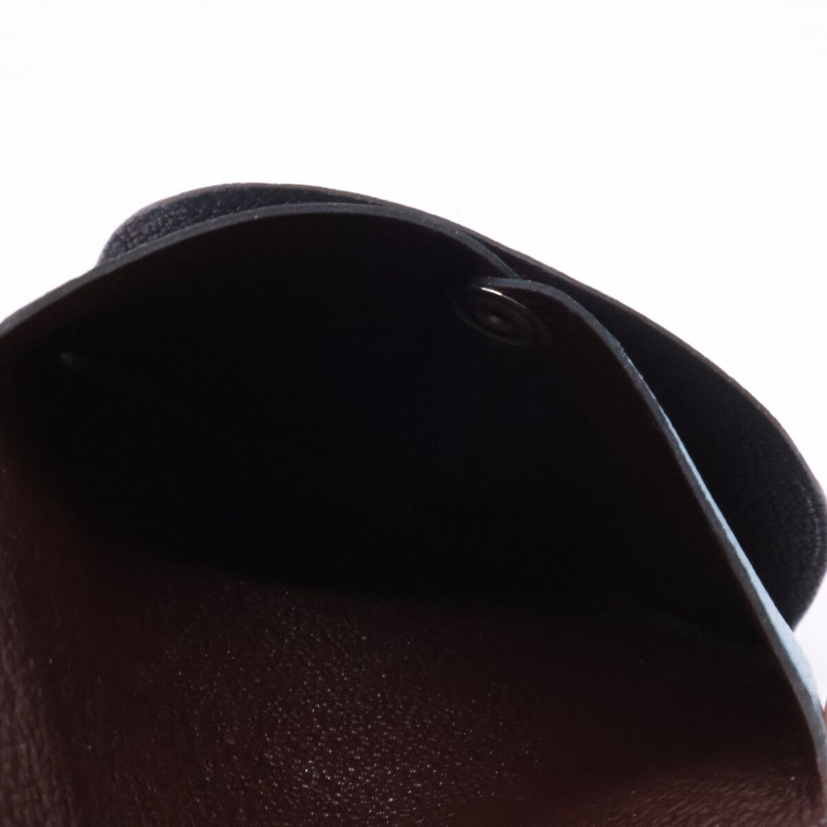 Hermes Bastia Leather Coin Purse — view 8