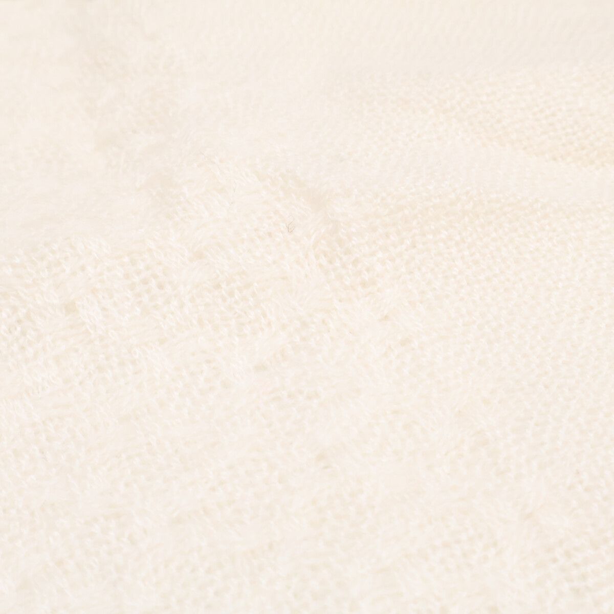 Chanel CC Logo Embroidery Cashmere Scarf — view 7