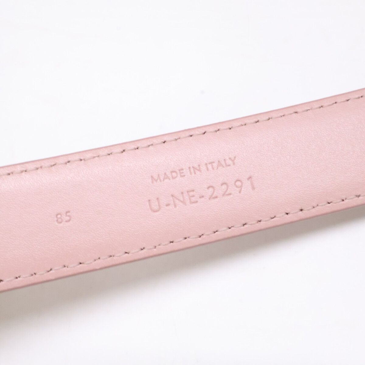 Celine Triomphe Buckle Leather 85 Belt — view 9