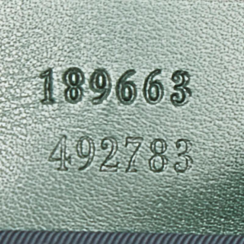 Gucci Logo Belt Bag Red Green Nylon — view 8