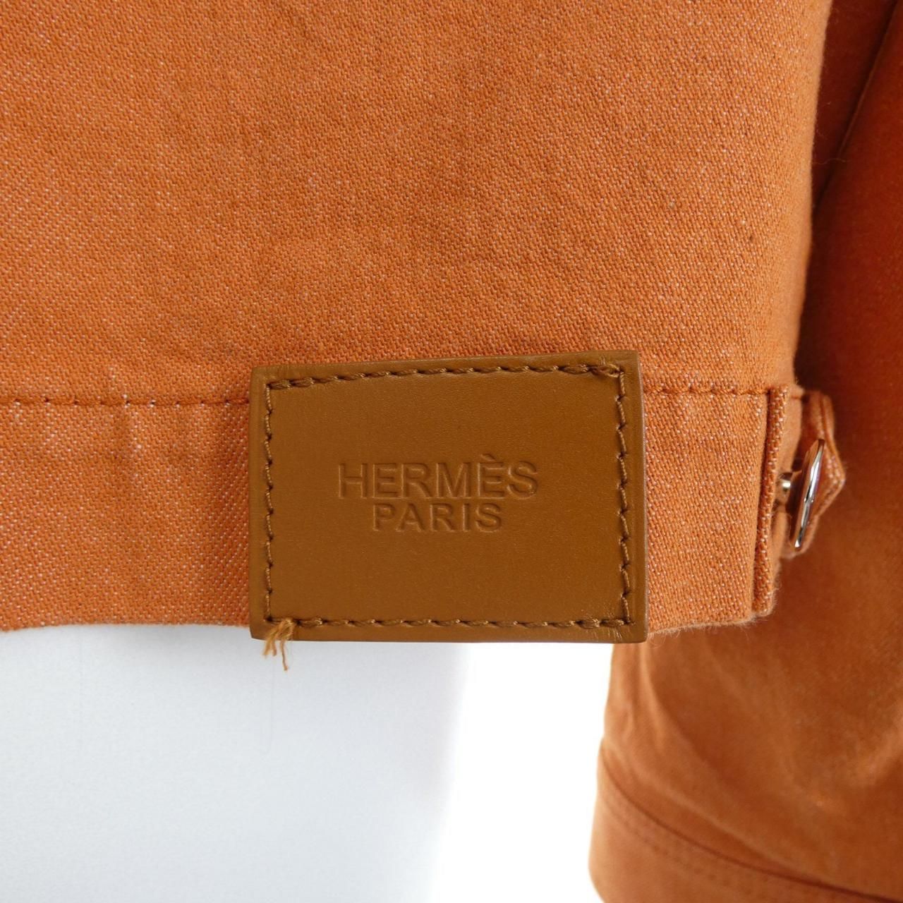 Hermes Clou de Selle Denim Jacket — view 7