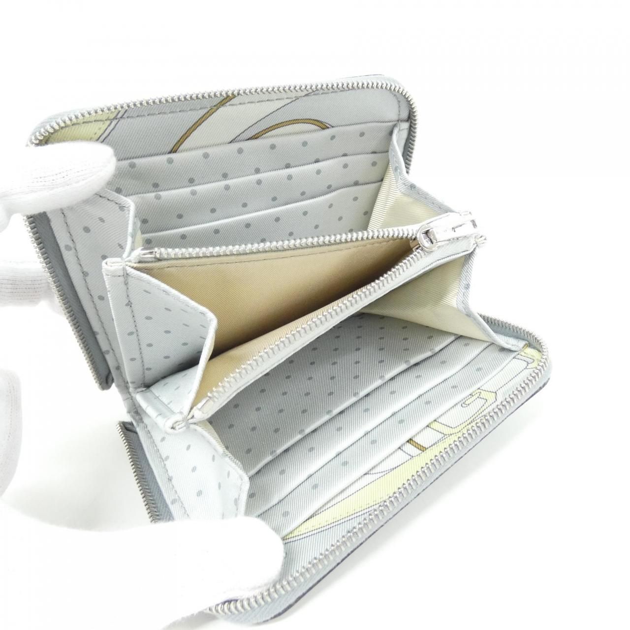 Hermes Promenade du Matin Silk in Compact Wallet — view 3