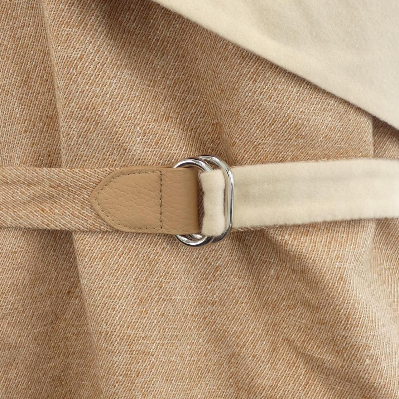 Hermes Long Vest Brown — view 7