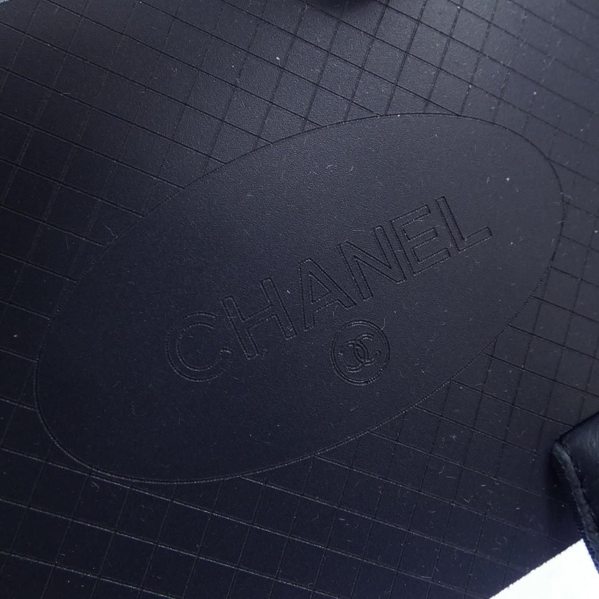 Chanel Sandals Navy — view 6
