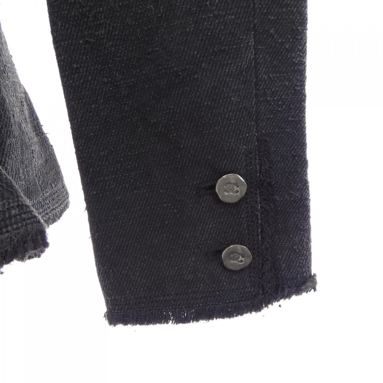 Chanel Vintage Jacket Black — view 6