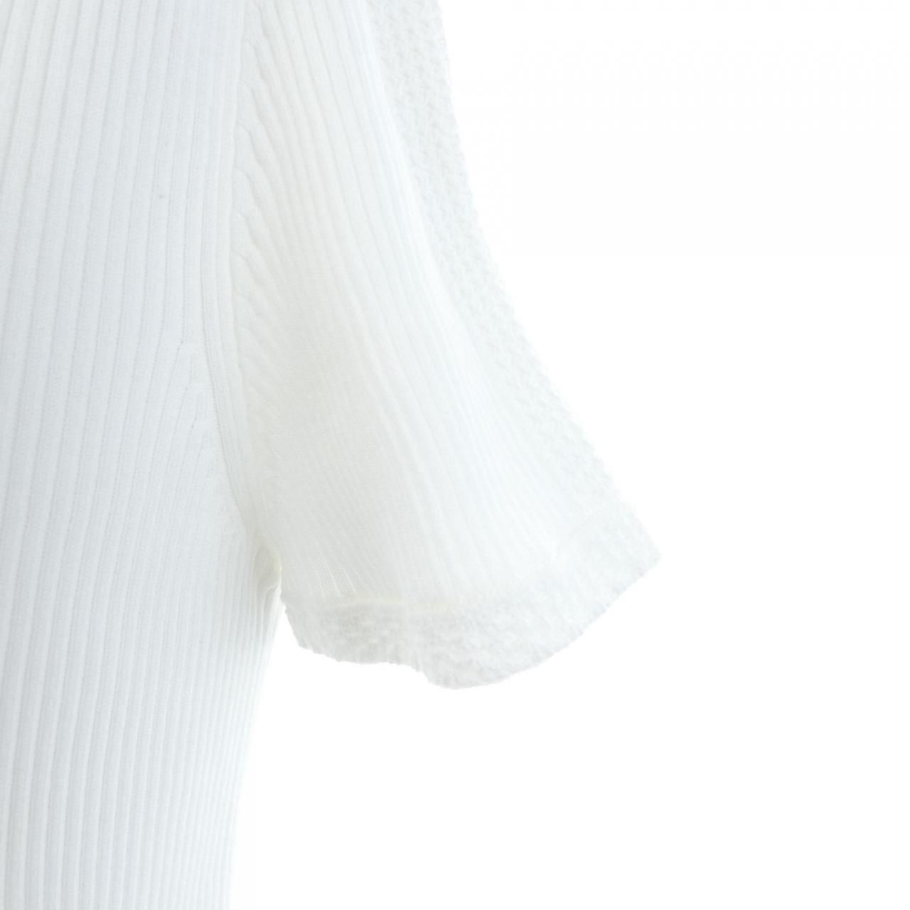 Chanel Knit Sweater White — view 7
