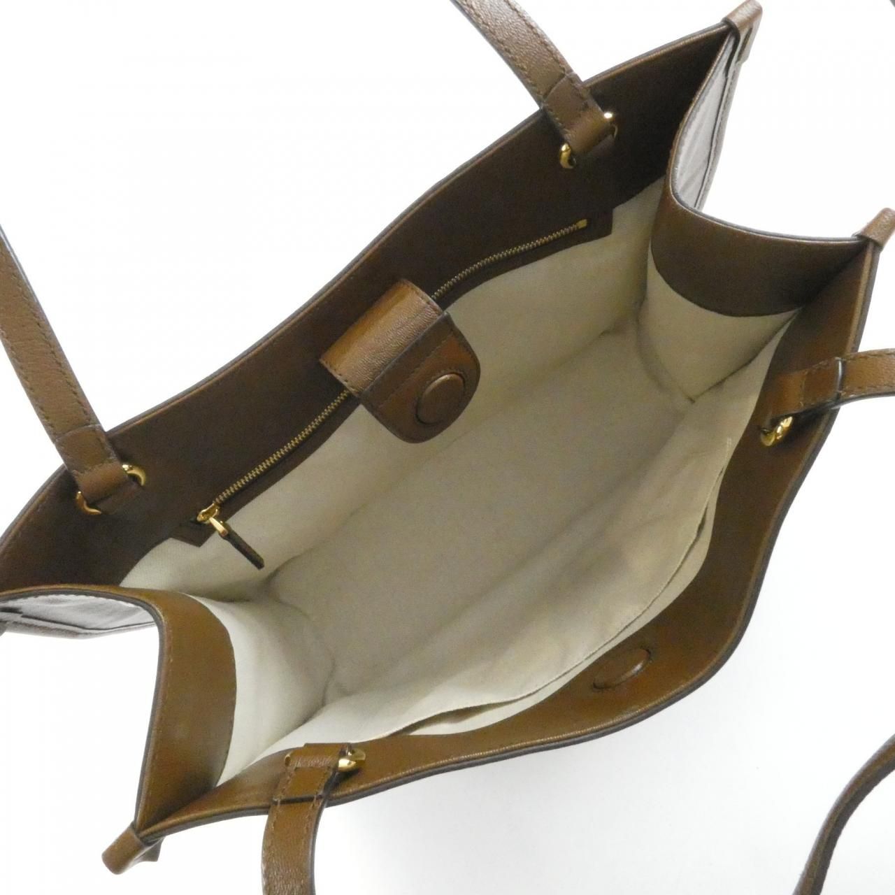 Gucci Horsebit Bag Handbag Brown — view 8