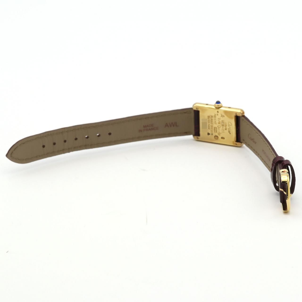 Cartier Must Tank SM Quartz Watch — view 7