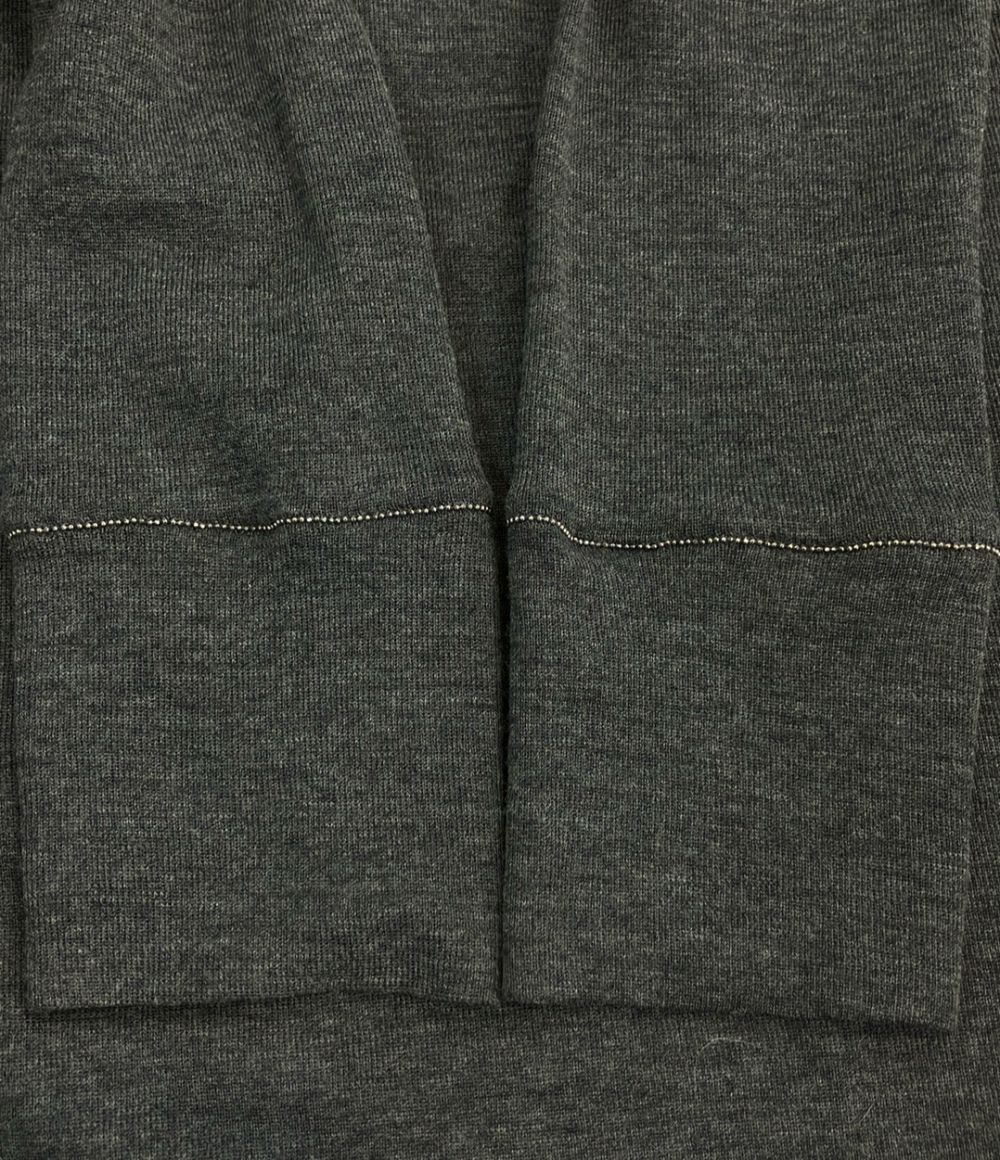 Brunello Cucinelli Long Sleeve Knit Sweater — view 8