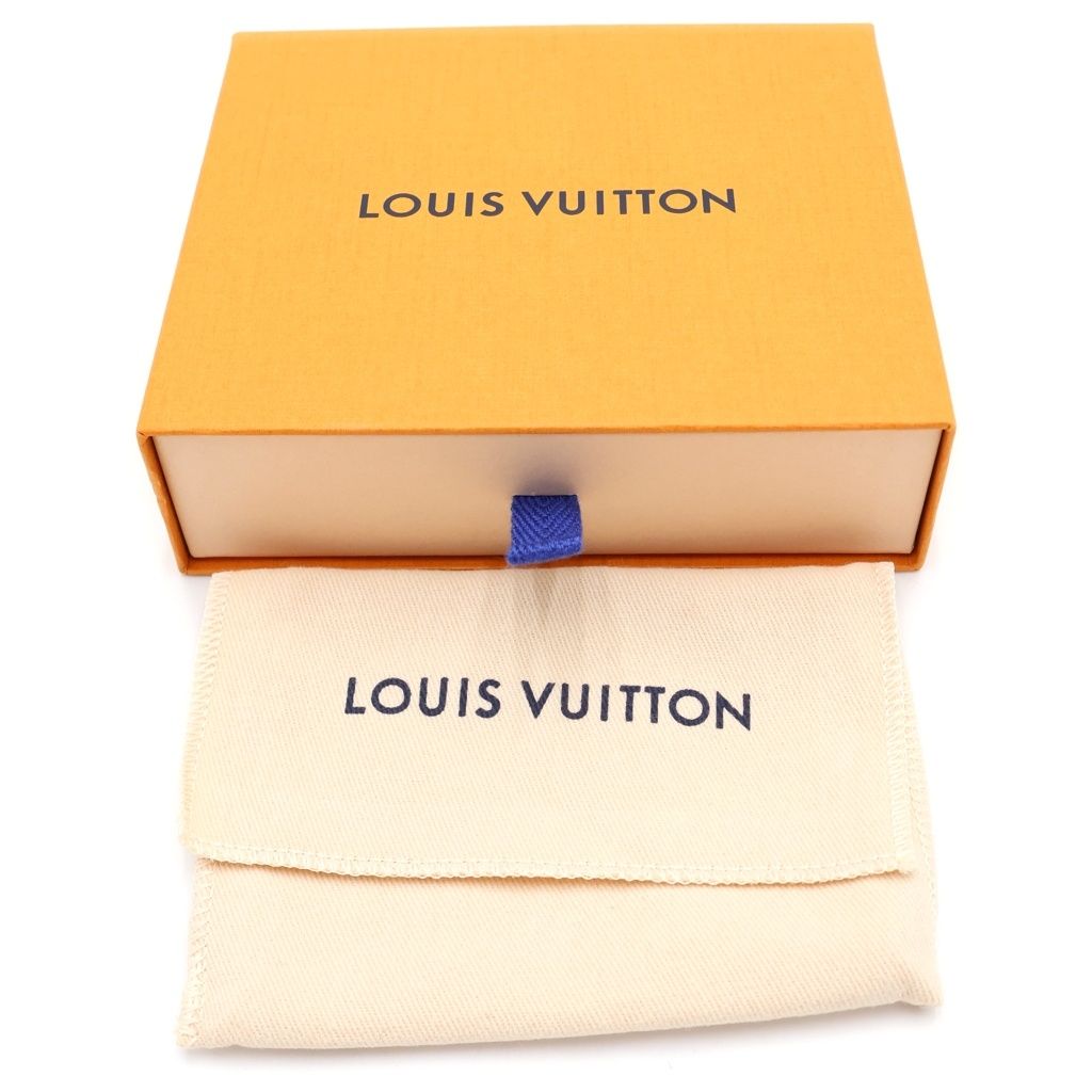 Louis Vuitton Monogram Empreinte Envelope Cult Visit Card Case Black — view 6