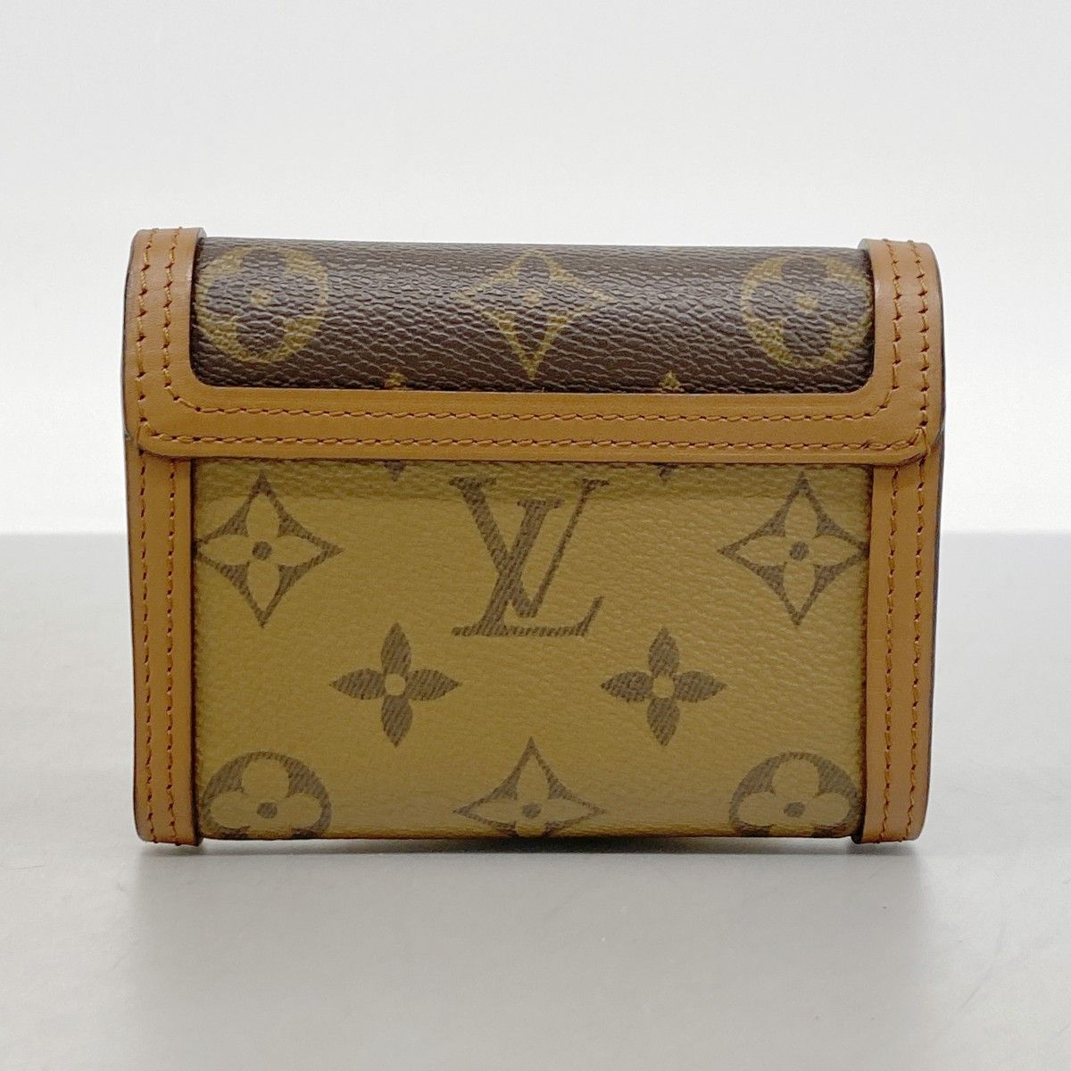 Louis Vuitton Trifold Wallet Monogram Reverse Portefeuille Dauphine Compact — view 8