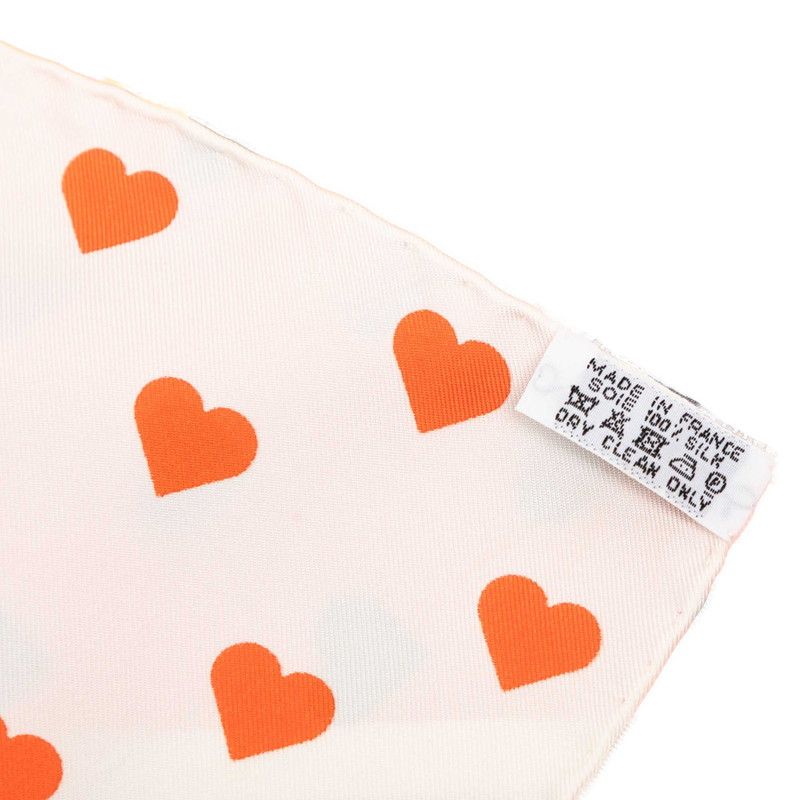Hermes Carre 90 Brides de Gala Ceremonial Bridle Scarf Large Orange Multicolor — view 6