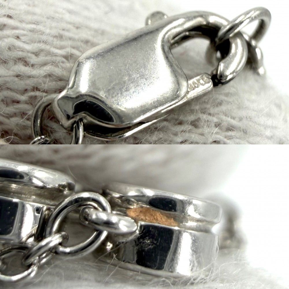 Tiffany & Co Necklace Jazz Platinum Diamond Silver — view 7