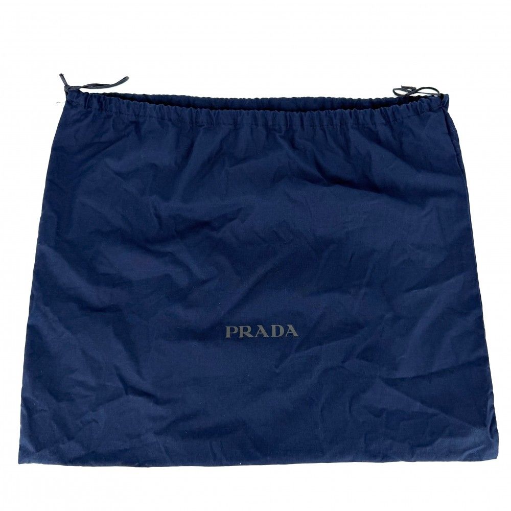 Prada Hat Re-Nylon Bucket Hat Triangle Logo M Nylon Black Green — view 8