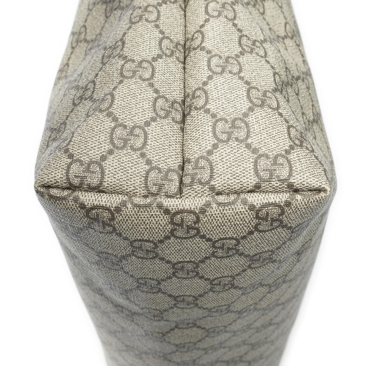 Gucci Shoppingtote Beige Brown Spuri Canvas Shoulder Bag — view 8