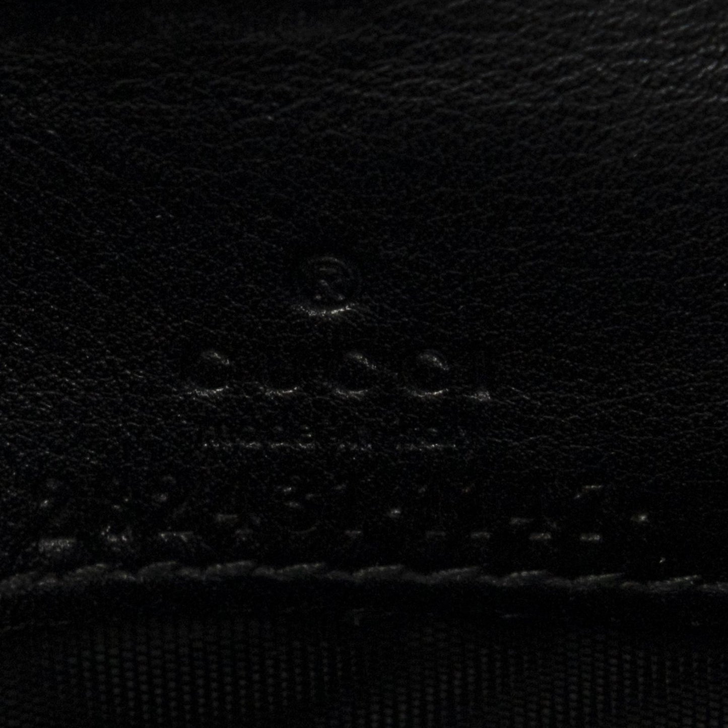 Gucci Interlocking Continental Wallet Black Guccissima — view 5