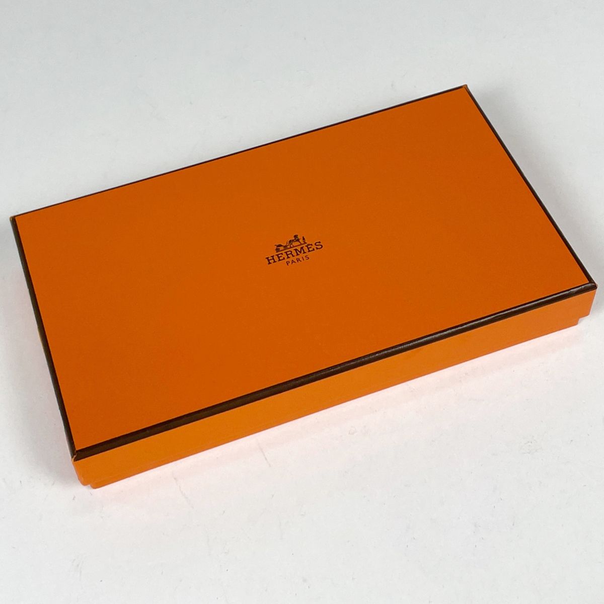 Hermes Azap Long Silk in Wallet Veau Etoupe — view 7