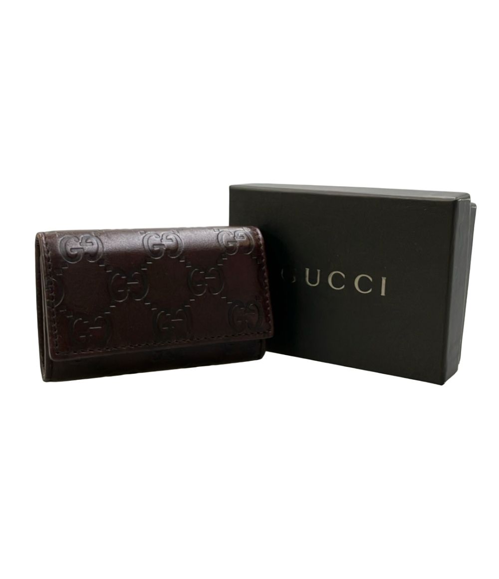 Gucci 6 Key Case Guccissima Key Holder — view 8