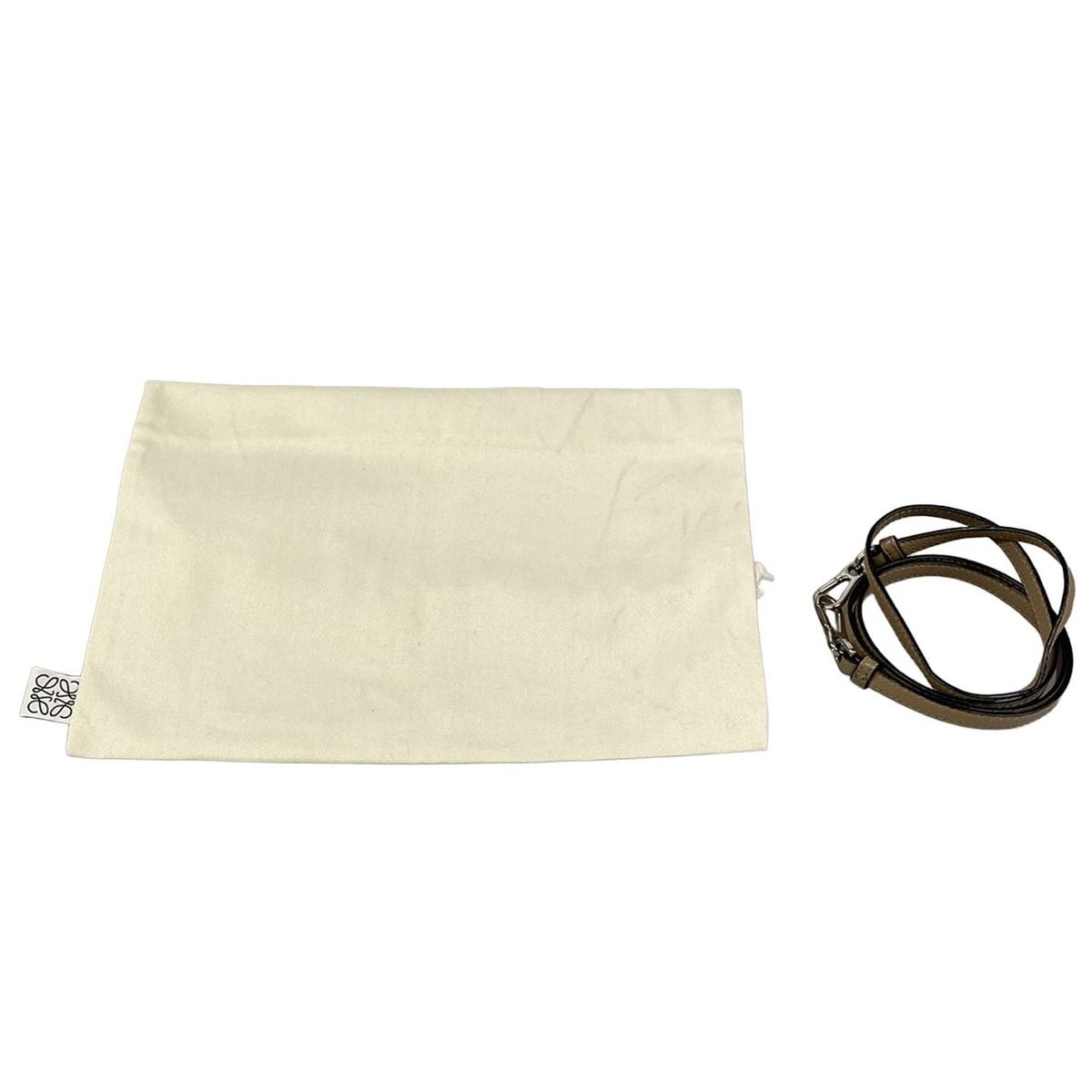 Loewe Handbag Missy Small Beige Leather — view 8