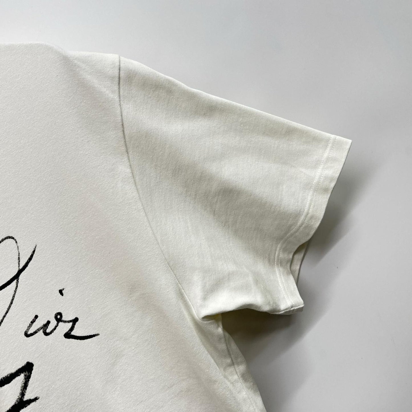 Dior White Print T-Shirt — view 7