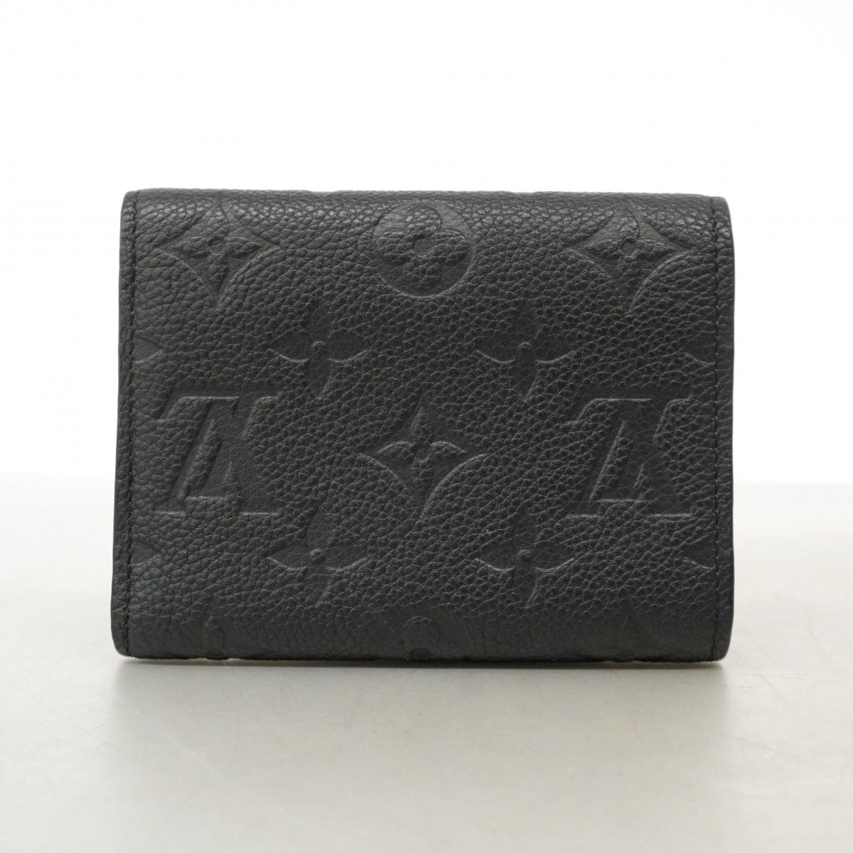 Louis Vuitton Trifold Wallet Monogram Empreinte Portefeuille Victorine Noir — view 8