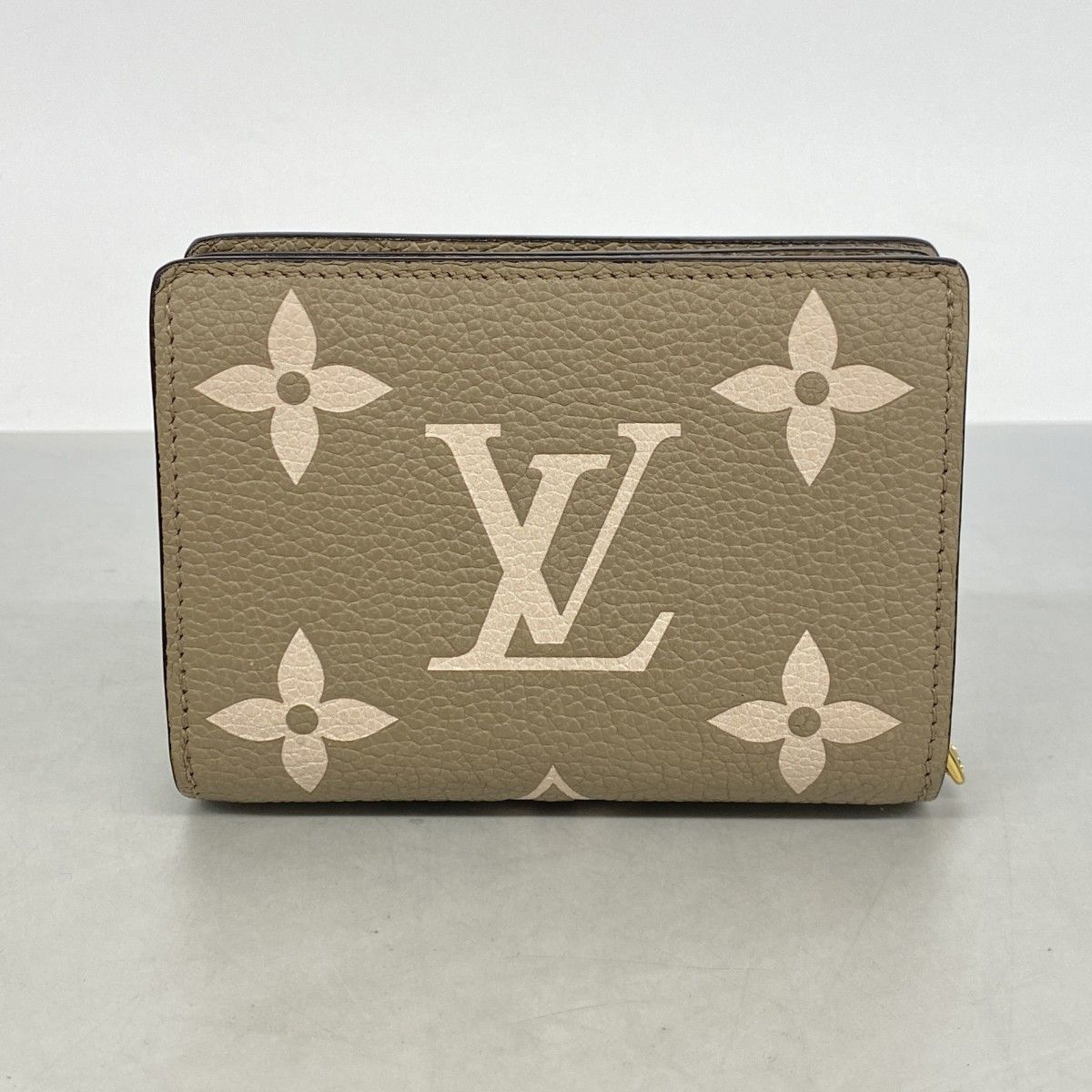 Louis Vuitton Wallet Monogram Empreinte Bicolor Portefeuille Clair Tourtelle — view 8