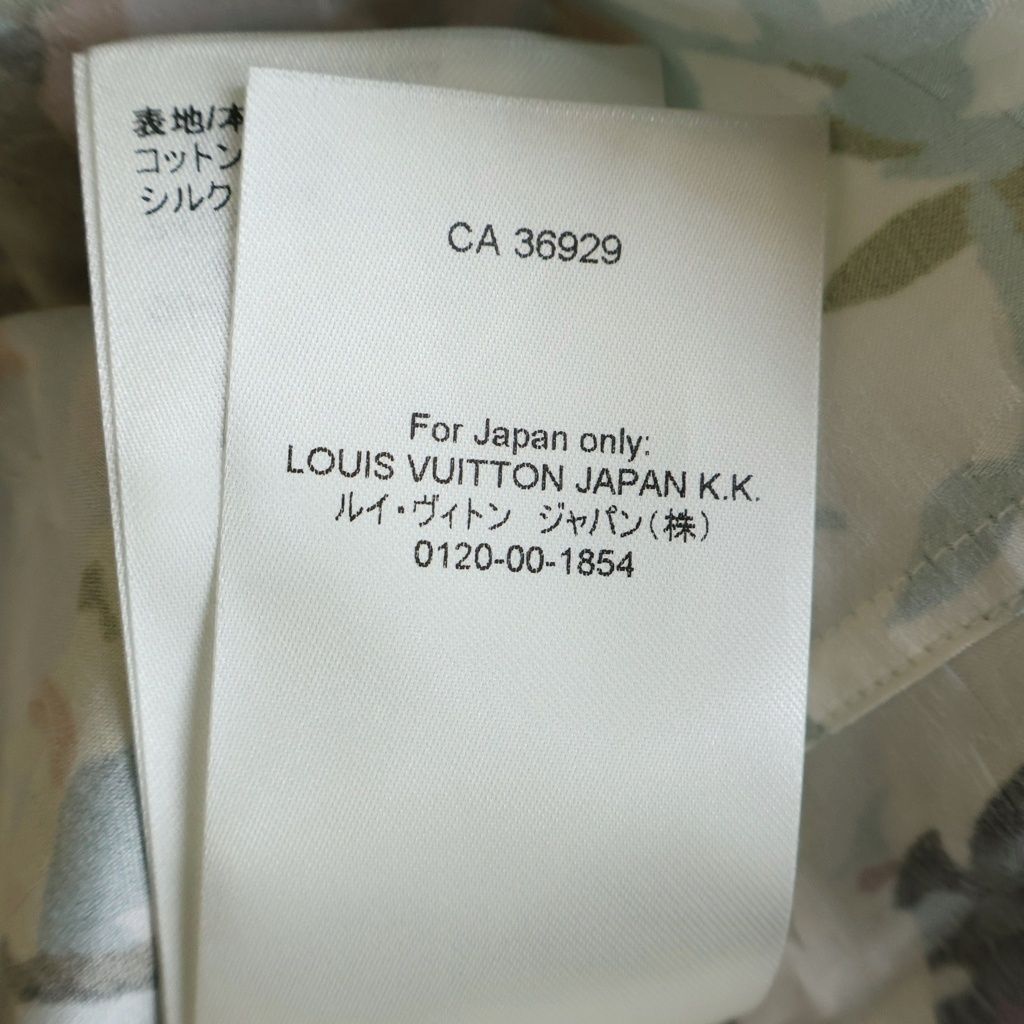 Louis Vuitton L S Shirt Flower Monogram Classic Long Sleeve Floral Pattern — view 8