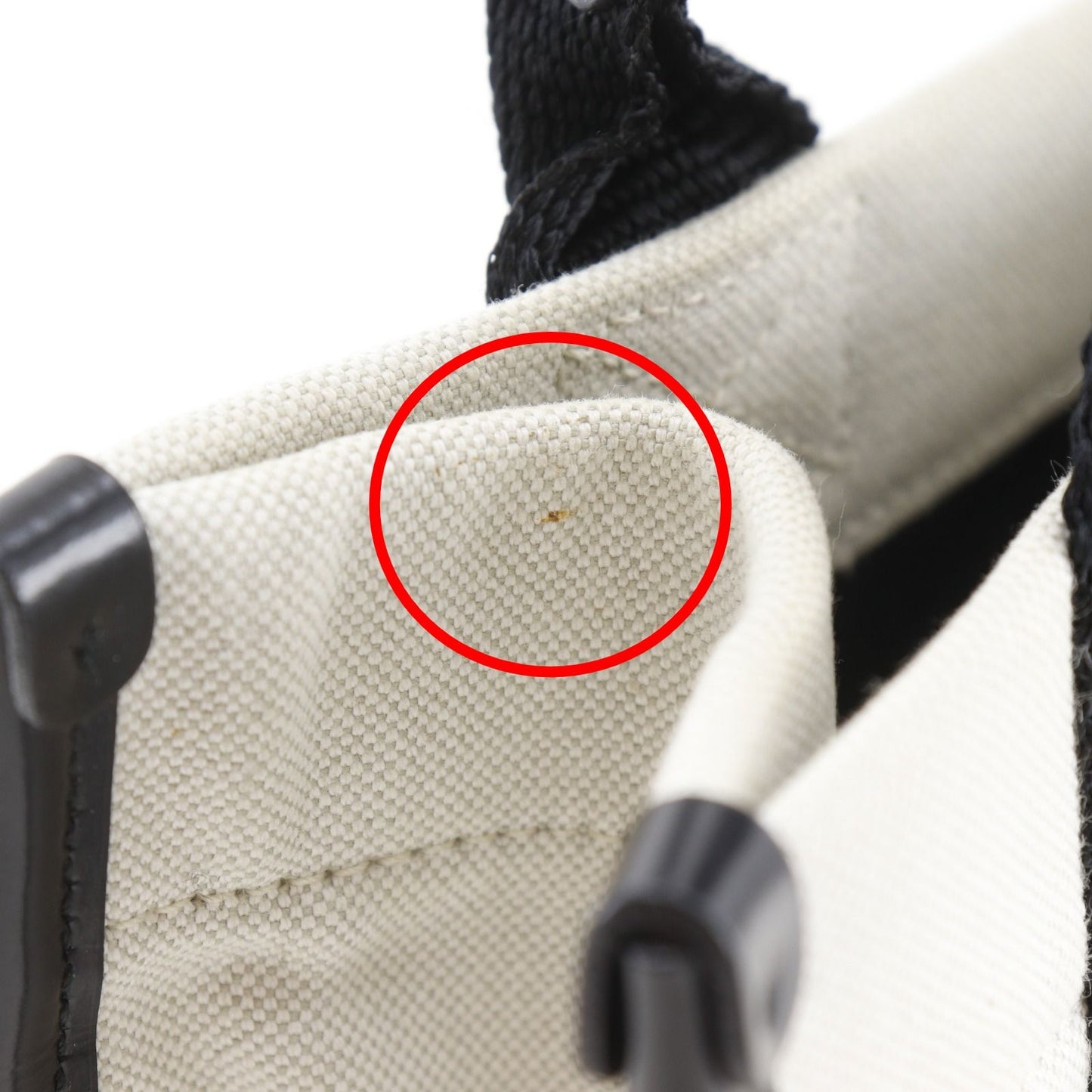 Balenciaga XS Tote Canvas Black Gray Handbag — view 8
