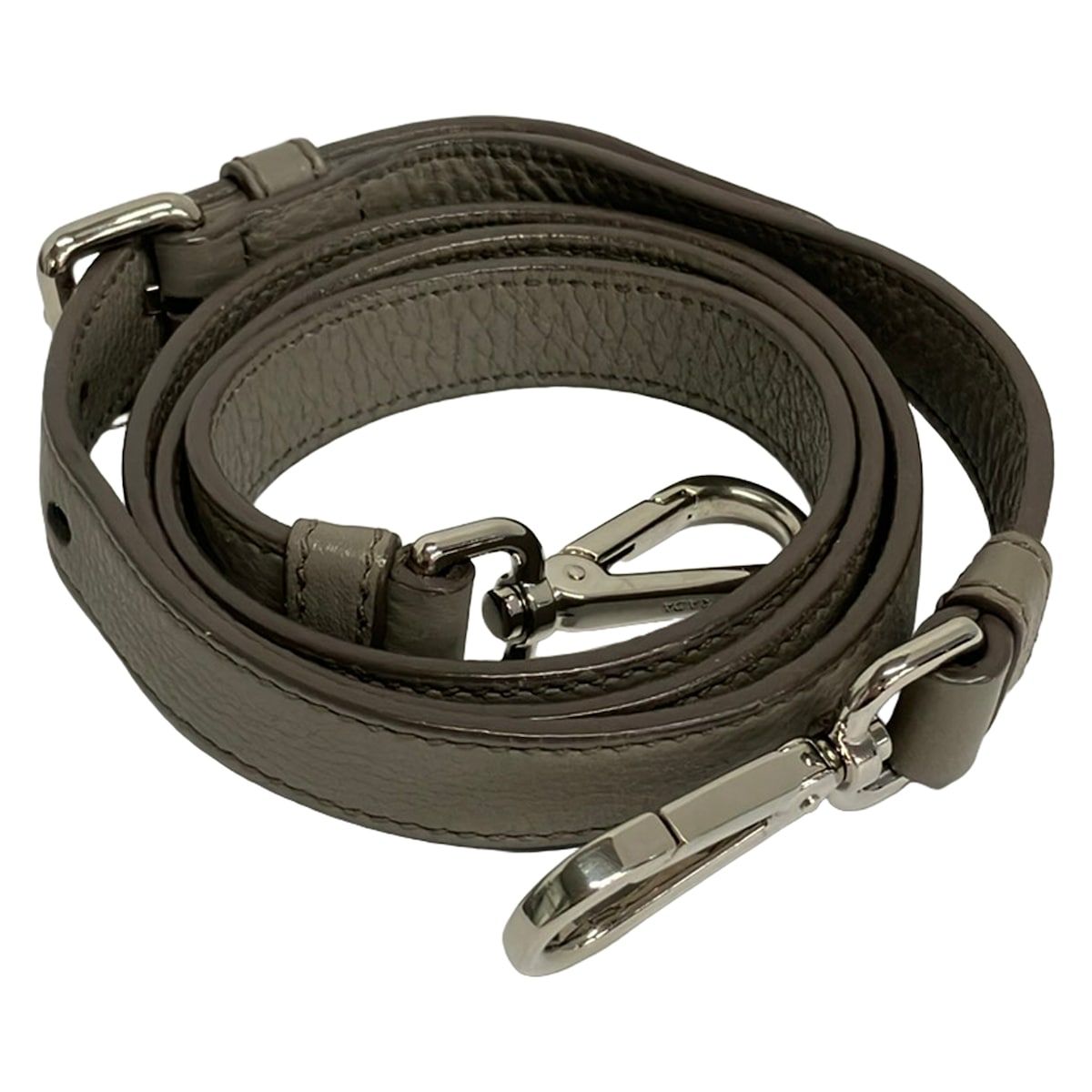 Prada Handbag Gray Leather — view 8