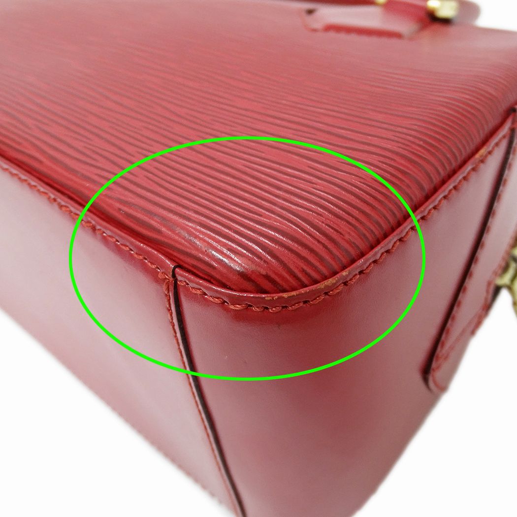 Louis Vuitton Bag Epi Handbag Sa Blanc Castilian — view 8