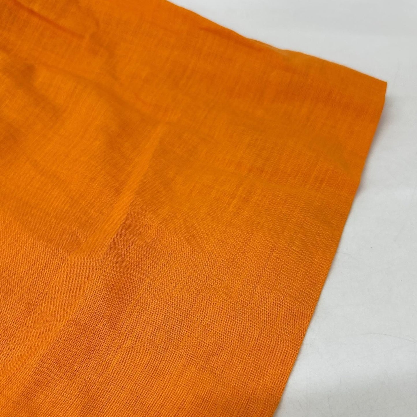 Hermes Orange Linen Exclusif 40 Dress — view 5
