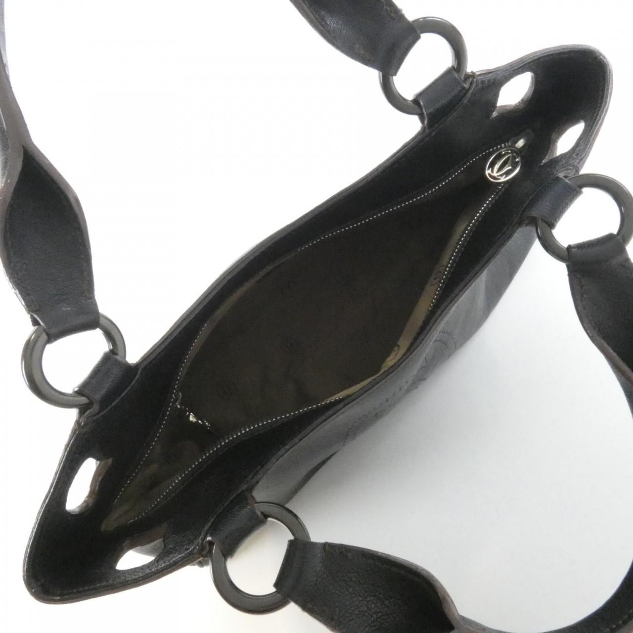 Cartier Marcello Bag Handbag Black — view 6