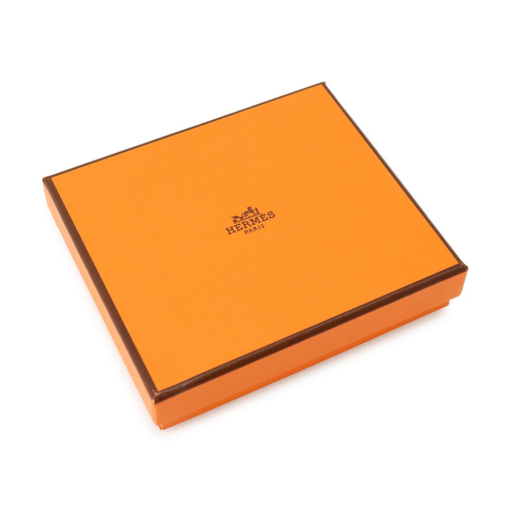 Hermes Coin Case Azap Compact Silk in Mauve Sylvestre Silver Epsom — view 8