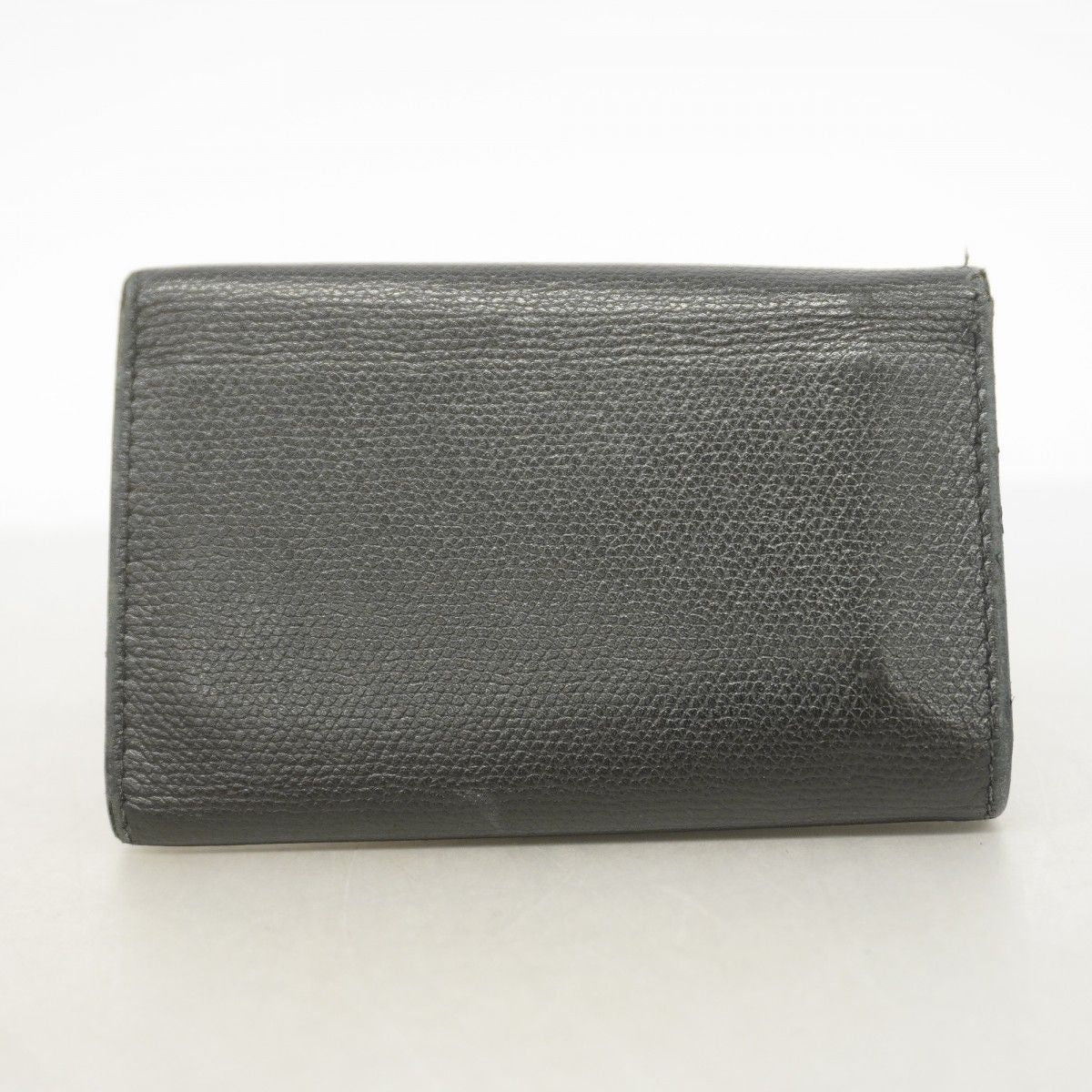 Chanel Key Case Here Caviar Leather Black Gold Key Holder — view 8