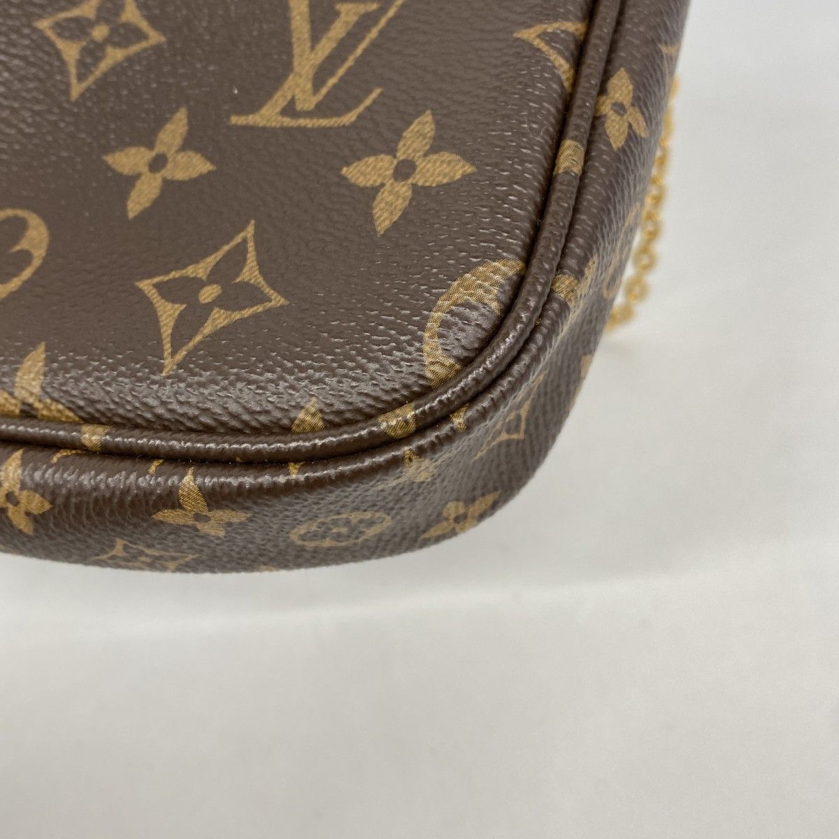 Louis Vuitton Handbag Monogram Multypochette Soir Khaki 2-Way — view 8