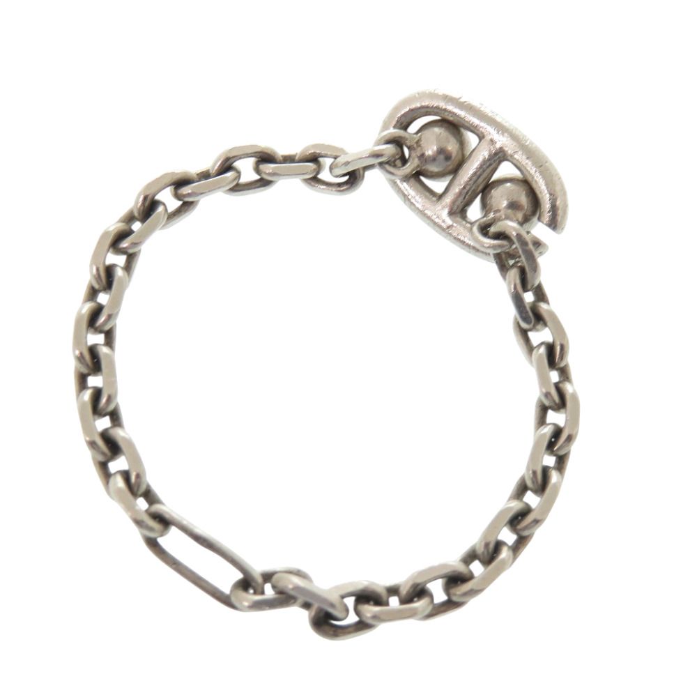 Hermes Vintage Chaine D'ancre Silver Hallmar Key Chain Key Holder — view 6