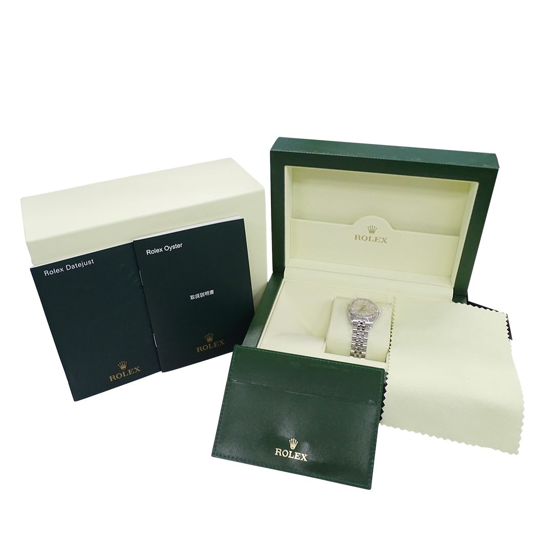 Rolex Datejust Watch Diamond Automatic Stainless SS White Gold WG — view 8